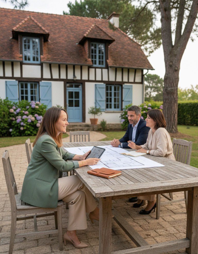 Rendez-vous client avec Cindy Charpentier, conseillère immobilière à Léon